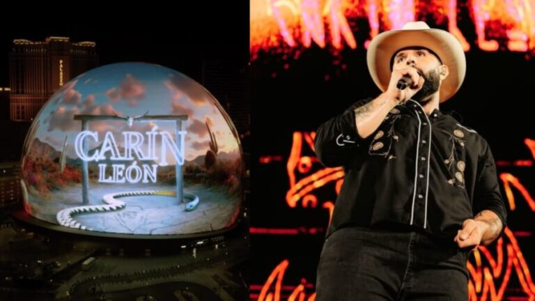 Carín León agota 6 fechas en The Sphere de Las Vegas y abre una extra