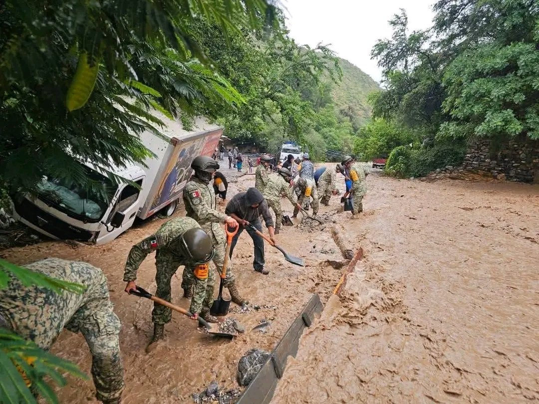Inundaciones Mexico