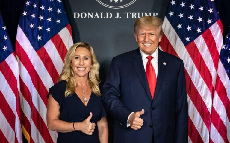 Congresista Marjorie Taylor-Green denuncia presiones por caso Epstein