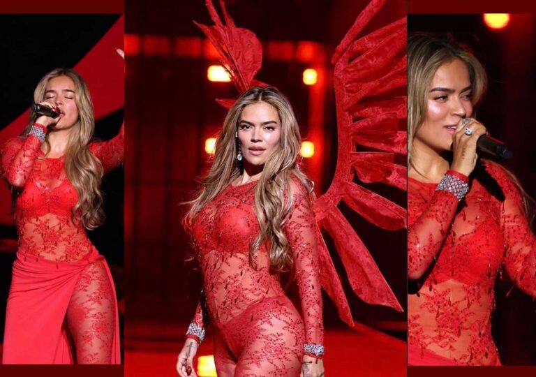Karol G hace historia como la primera latina en la pasarela de Victoria’s Secret