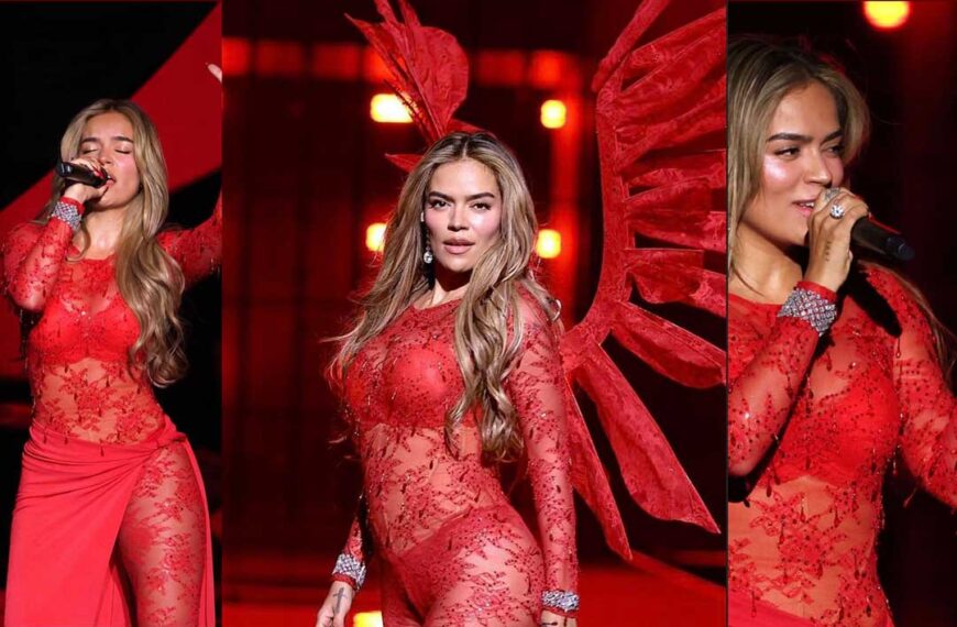 Karol G hace historia como la primera latina en la pasarela de Victoria’s Secret