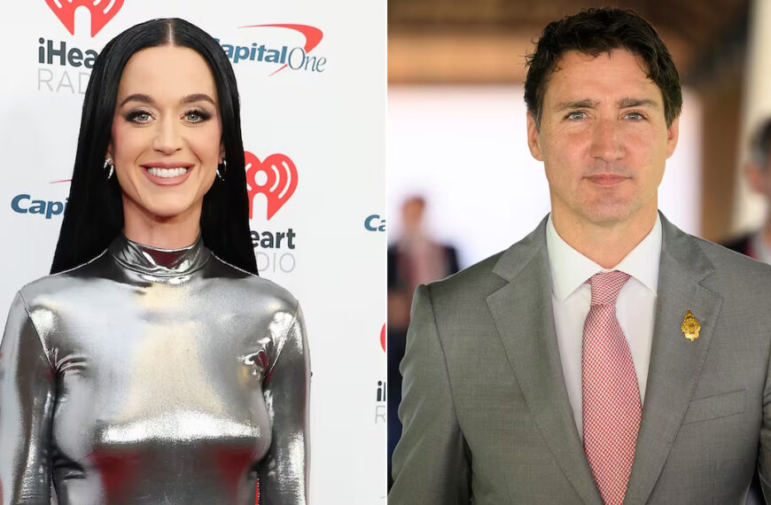 Katy Perry y Justin Trudeau confirman romance con apasionada fotografía