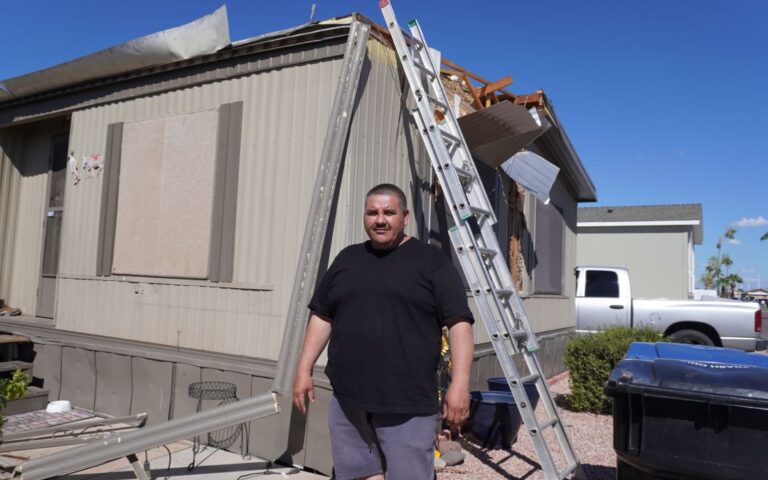 En cinco minutos, vecinos de Tempe lo perdieron todo tras la tormenta