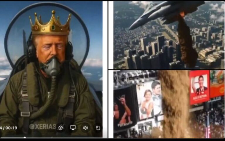 La grotesca reacción del presidente Trump ante marchas ‘No Kings’