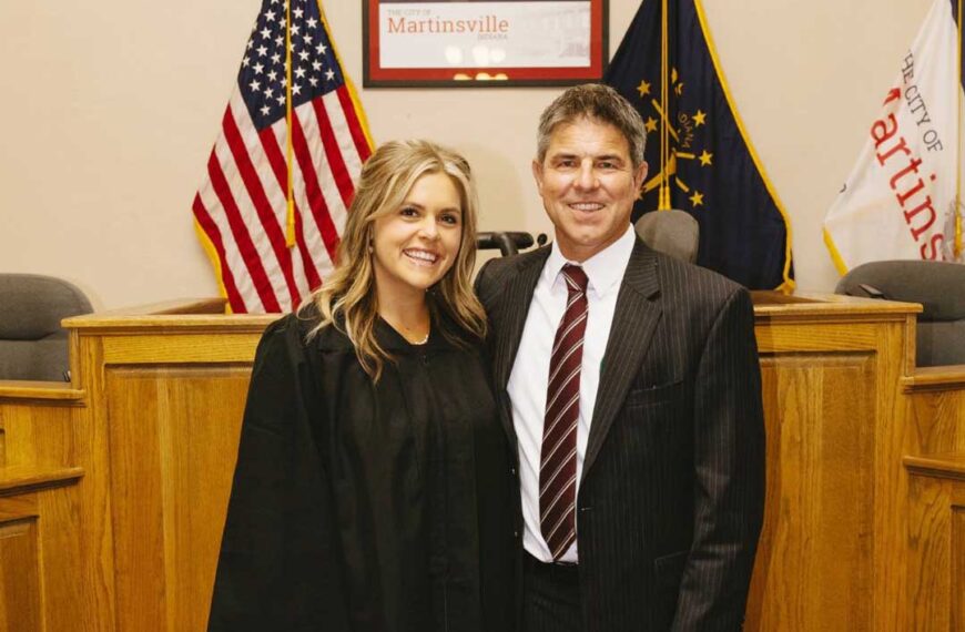 Rompen filas en Indiana