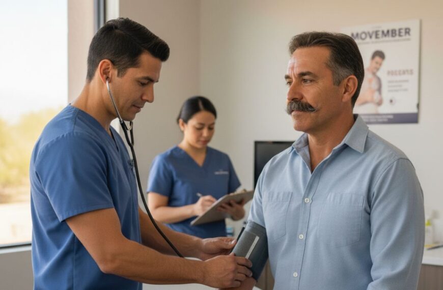 Movember: Concientizan a hombres hispanos en salud preventiva