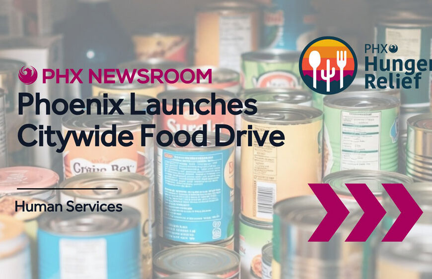 Inicia Ayuntamiento de Phoenix recolección de alimentos por crisis de SNAP