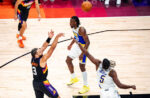 Phoenix Suns apalea en una noche simbólica y nostálgica, para su quinto triunfo al hilo