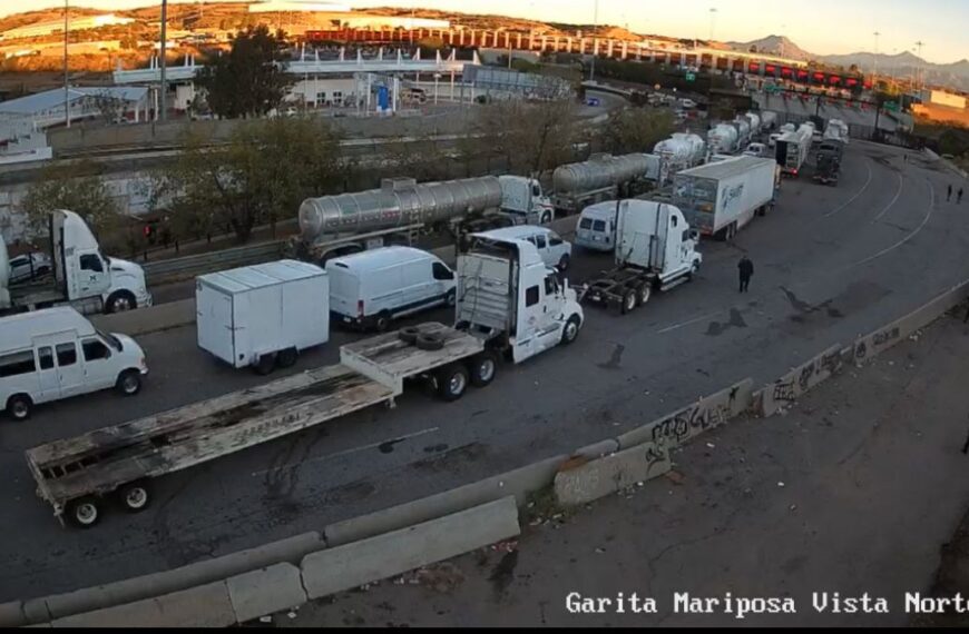 Alerta: Bloqueos en Garitas de Nogales y Sonoyta paralizan cruce a Arizona