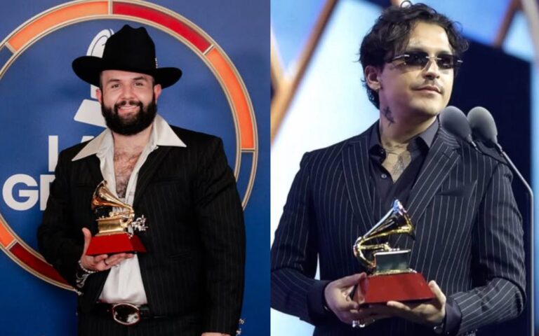 Sonorenses Carín León y Christian Nodal destacan en los Latin Grammy 2025