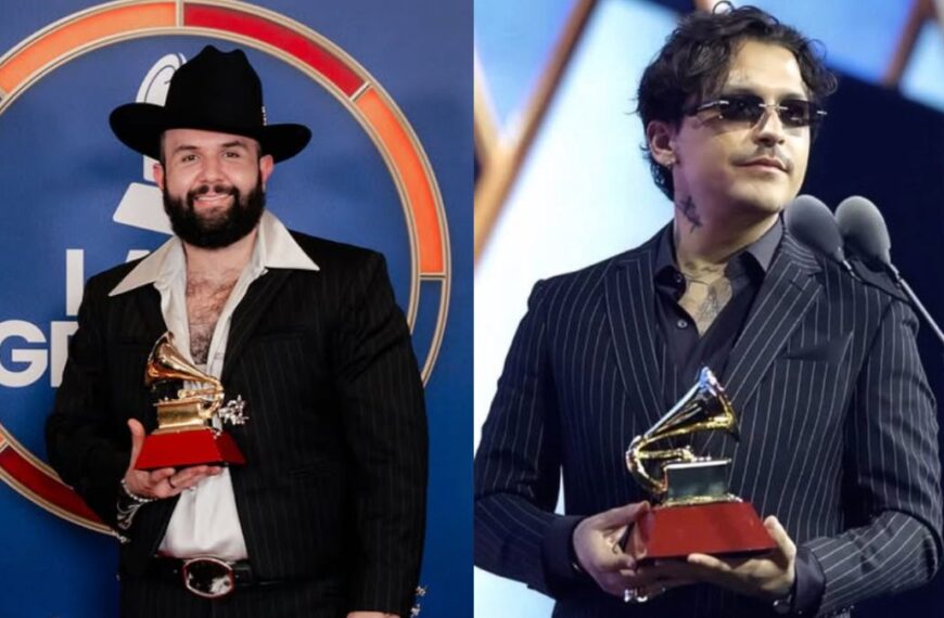 Sonorenses Carín León y Christian Nodal destacan en los Latin Grammy 2025
