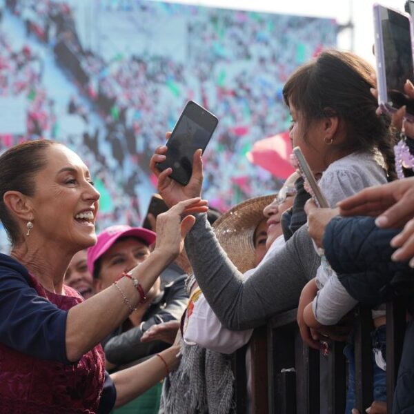 Claudia Sheinbaum celebra 7 años de la Cuarta Transformación