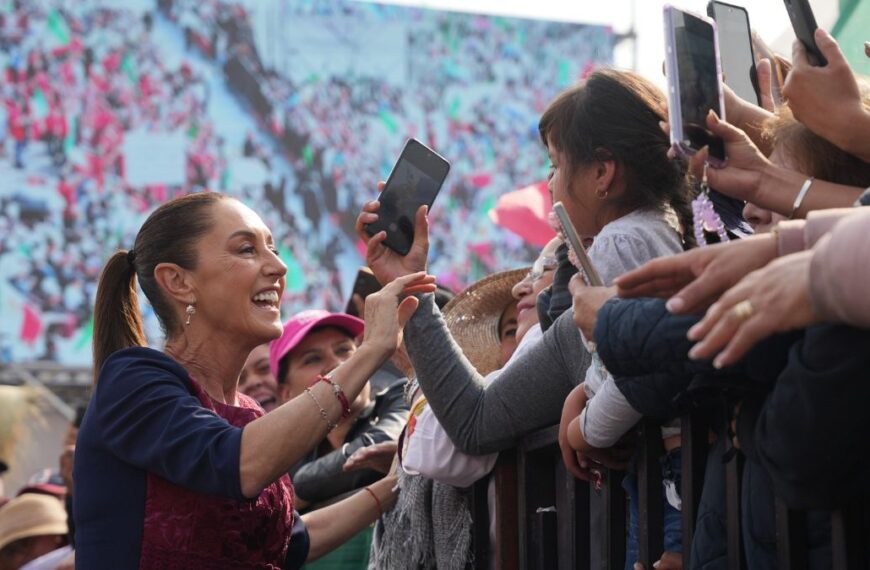 Claudia Sheinbaum celebra 7 años de la Cuarta Transformación