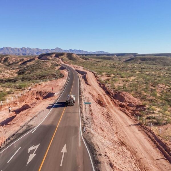 Carretera Sonora-Chihuahua: Reportan 74% de avance