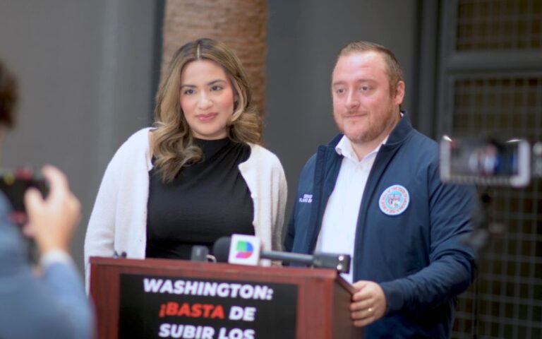 Demócratas piden a republicanos alzar la voz contra aranceles