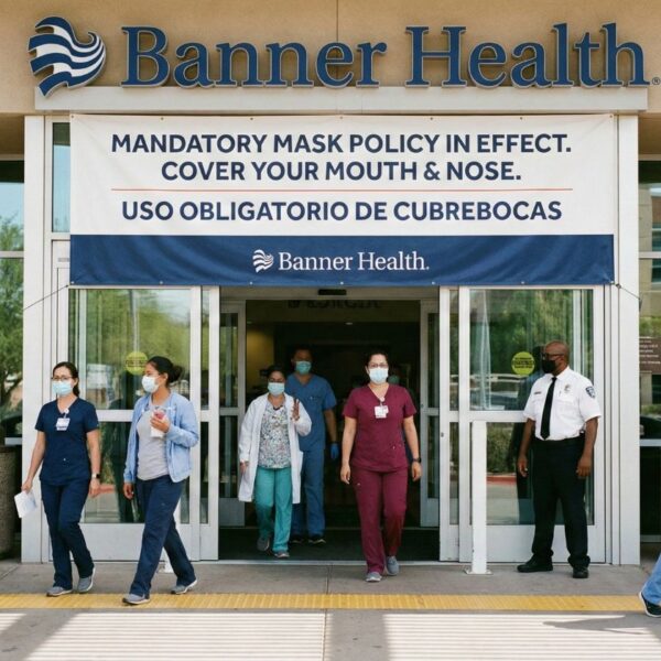 Banner Health anuncia el regreso del uso obligatorio de cubrebocas