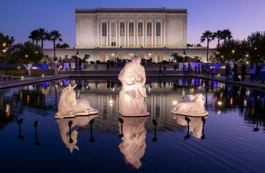 Llegan los festejos a Mesa: Festival Navideño y Luces del Templo