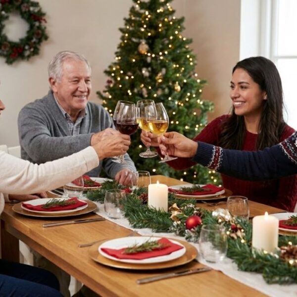 Moderación: la clave para consumir alcohol y pasar una Feliz Navidad