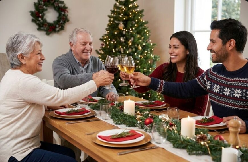 Moderación: la clave para consumir alcohol y pasar una Feliz Navidad