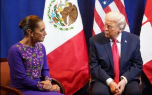 Claudia Sheinbaum responde a amenazas de Trump: ‘no intervención’