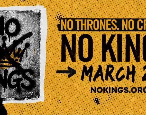 Alistan marchas masivas “No Kings Day 3.0” para el próximo 28 de marzo