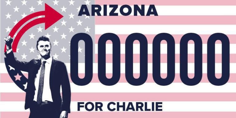 Indignación republicana por veto de Gobernadora a placas de Charlie Kirk