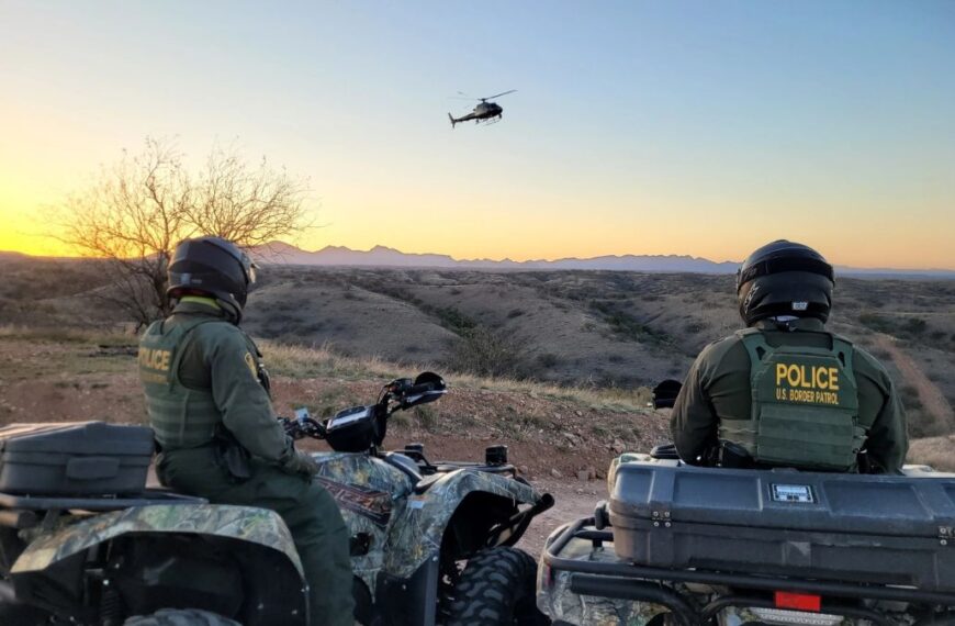Arrestan grupo de 16 inmigrantes en Nogales por cámaras térmicas