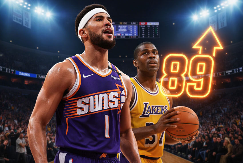 Devin Booker logra noche histórica en triunfo ante los Indiana Pacers