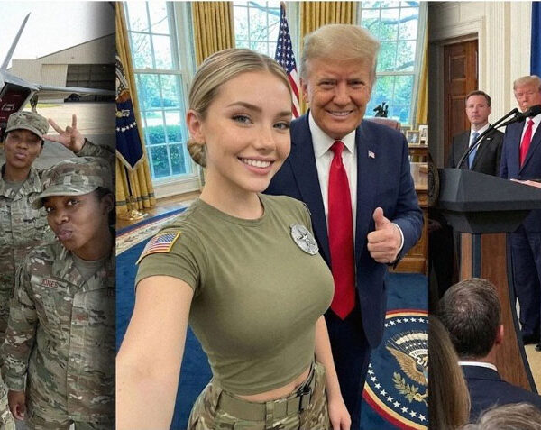 Influencer Jessica Foster resulta ser creada por IA para lucrar con la base MAGA