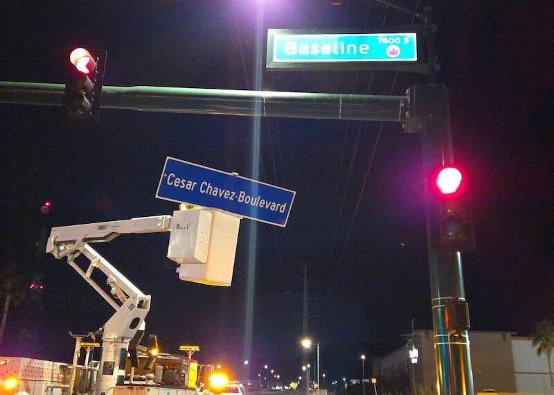 Inicia Phoenix la cancelación de César Chávez