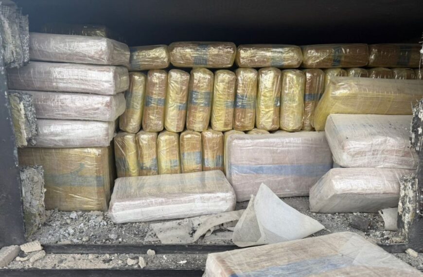 Golpe al narcotráfico en Caborca: decomisan 100 kg de metanfetamina