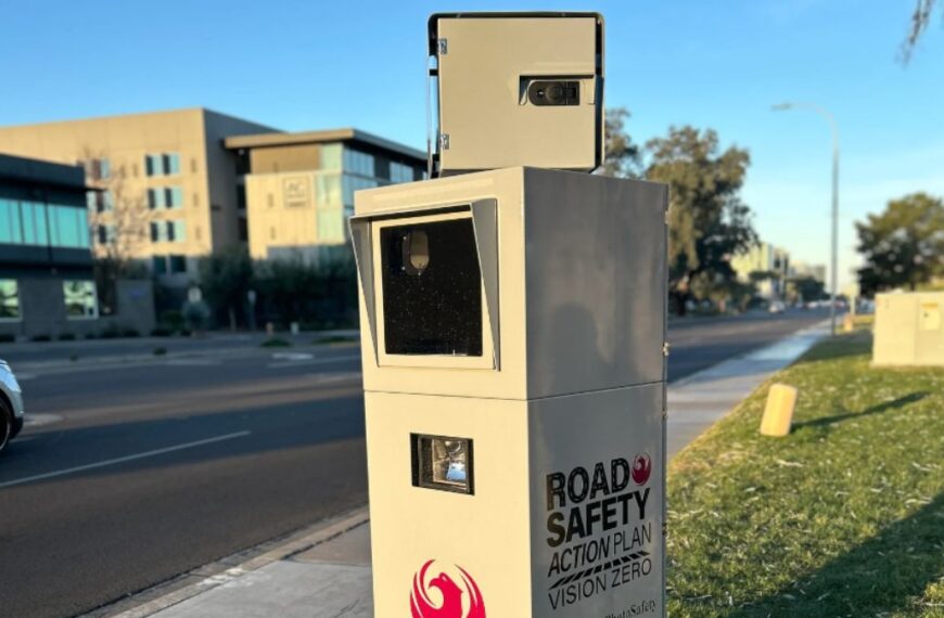 Fotomultas en Phoenix: empiezan a emitir sanciones reales