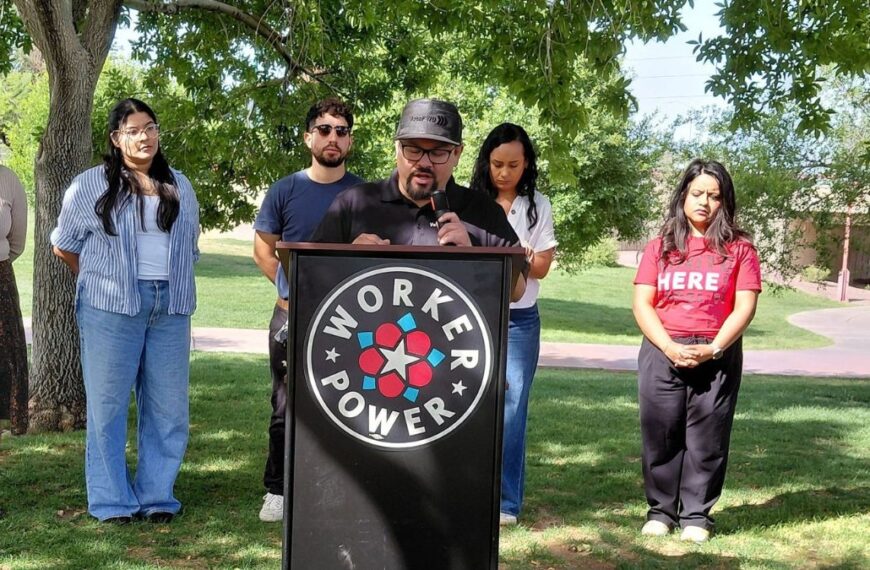 Sindicatos y migrantes anuncian marcha del 1 de Mayo en Phoenix