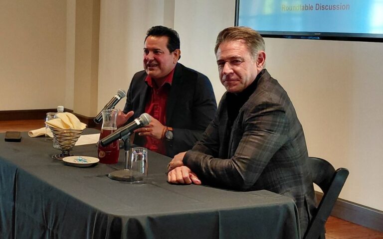 Hugh Lytle se reúne con empresarios latinos 