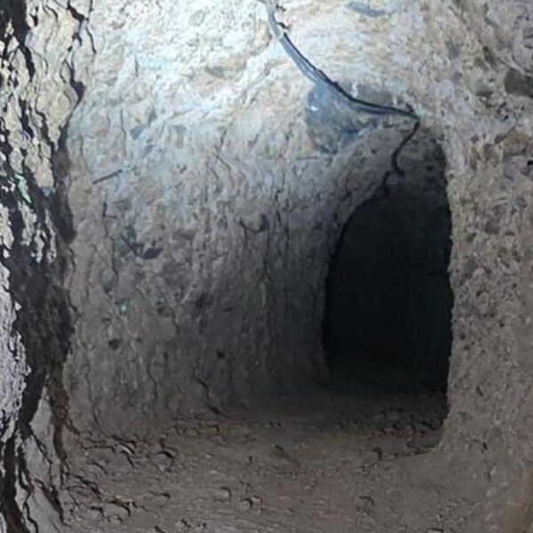 Golpe al crimen: Descubren narcotúnel en construcción hacia EU