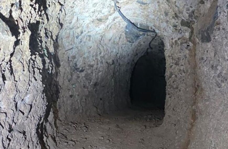 Golpe al crimen: Descubren narcotúnel en construcción hacia EU