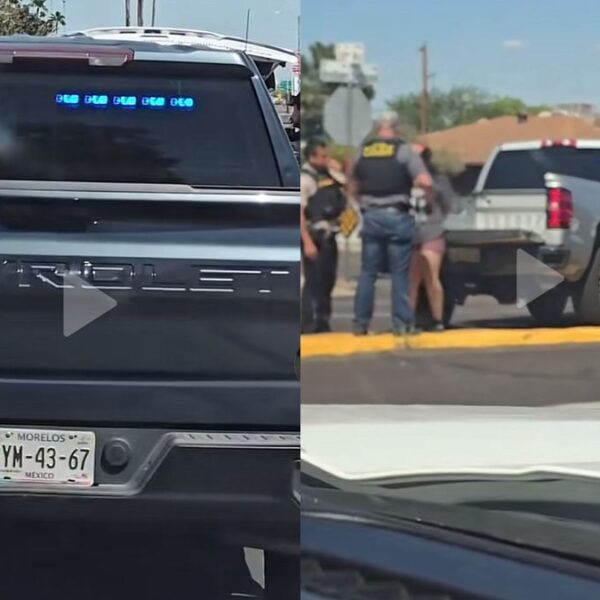 Policía de Phoenix usa placas de México durante operativo