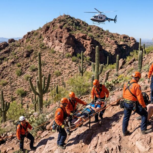 Aumentan rescates por calor y lesiones en montañas de Phoenix
