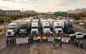 Bloquean carreteras de México: exigen mejores condiciones