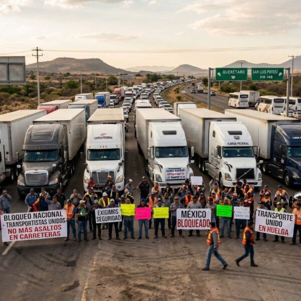 Bloquean carreteras de México: exigen mejores condiciones