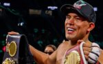 Histórico tricampeonato: Benavidez noqueó al ‘Zurdo’ Ramírez