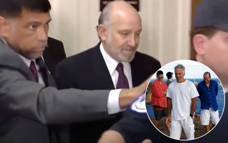 Comparece Secretario de Comercio por visitas a la isla de Epstein
