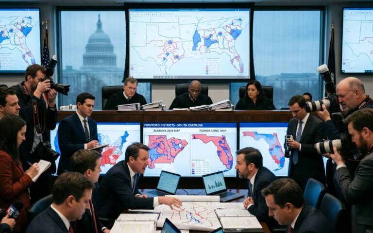 Tribunal bloquea mapa electoral en Alabama por sesgo racial