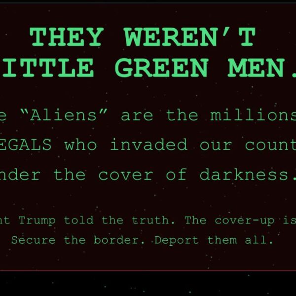Casa Blanca lanza portal donde compara a inmigrantes con ‘aliens’