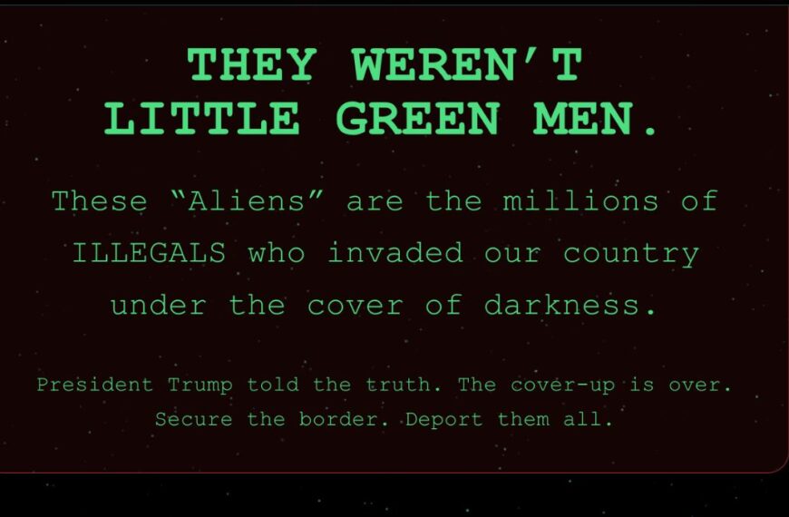 Casa Blanca lanza portal donde compara a inmigrantes con ‘aliens’