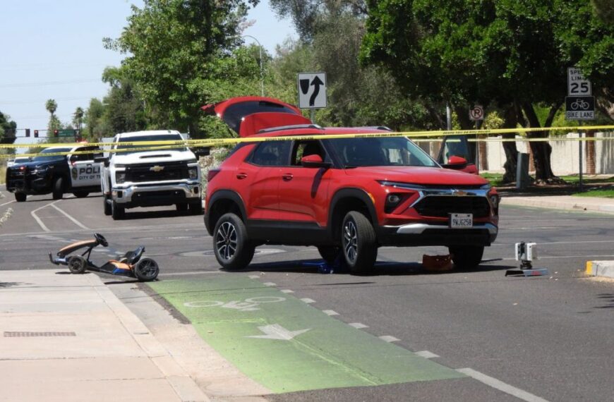 Tragedia en Tempe: SUV atropella a niño de 7 años en go-kart