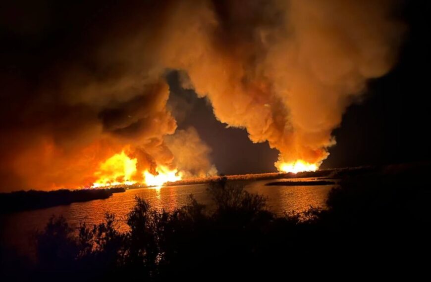 Logran contención del 10% del incendio Hazen en Buckeye