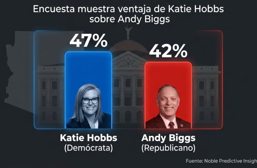 Elecciones Arizona: Hobbs supera a Biggs en las preferencias