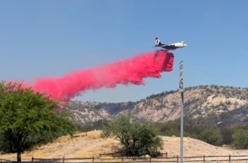 Alerta: Incendio ‘Jones’ obliga a evacuar zonas de Wickenburg