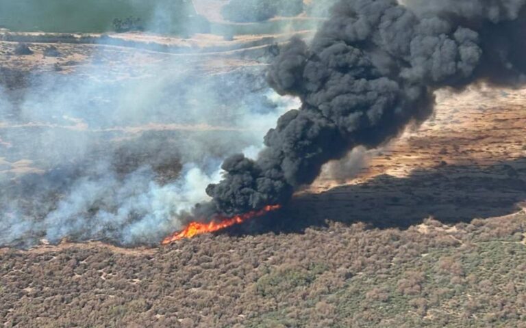 Incendio Hazen en Buckeye sigue sin control; consume 980 acres